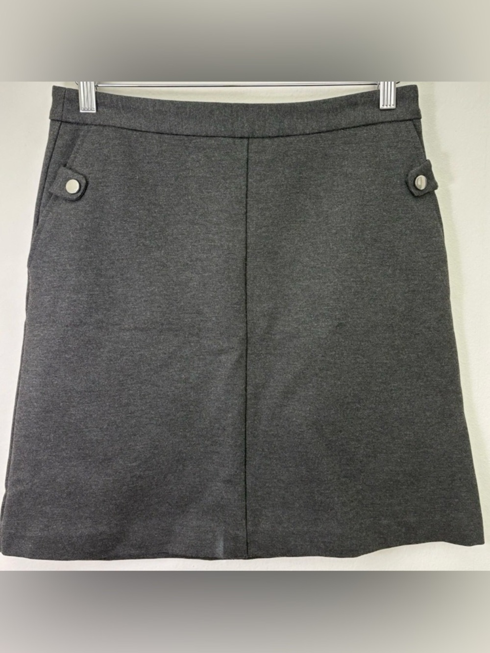 Mario Serrani Italy Women’s Short Dark Grey Pencil Skirt Size 6 Sku#174